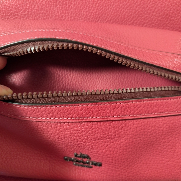 Coach Candy Pink Leather Backpack main image 7